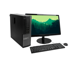 БУ Системний блок Dell OptiPlex 7010 SFF Intel Core i3-3220 4Gb RAM 160Gb HDD + 22&quot; Монітор TN из Европы