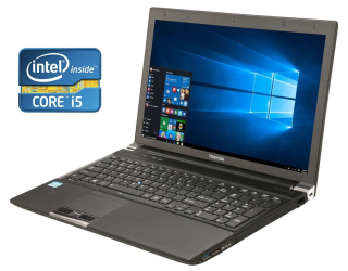 БУ Ноутбук Toshiba Tecra R950 / 15.6&quot; (1600x900) TN / Intel Core i5-3230M (2 (4) ядра по 2.6 - 3.2 GHz) / 8 GB DDR3 / 240 GB SSD / Intel HD Graphics 3000 / WebCam / DVD-ROM / Win 10 Pro из Европы