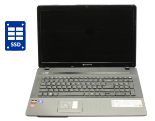 БУ Ноутбук Packard Bell SJV70_HR / 17.3&quot; (1600x900) TN / Intel Core i3-2330M (2 (4) ядра по 2.2 GHz) / 8 GB DDR3 / 240 GB SSD / Intel HD Graphics 3000 / WebCam / DVD-RW / Win 10 Pro  из Европы