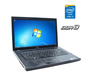 БУ Ноутбук Dell Vostro 3500 / 15.6&quot; (1366x768) TN / Intel Core i3-350M (2 (4) ядра по 2.26 GHz) / 4 GB DDR3 / 320 GB HDD / Intel HD Graphics / WebCam из Европы