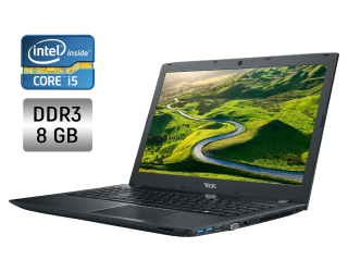БУ Ноутбук Б-класс Acer Aspire E15 / 15.6&quot; (1920x1080) TN / Intel Core i5-6200U (2 (4) ядра по 2.3 - 2.8 GHz) / 8 GB DDR3 / 128 GB SSD + 1000 GB HDD / Intel HD Graphics 520 / WebCam / HDMI из Европы