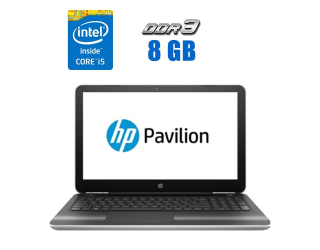 БУ Ультрабук HP Pavilion 15-bk152nr / 15.6&quot; (1920x1080) IPS Touch / Intel Core i5-7200U (2 (4) ядра по 2.5 - 3.1 GHz) / 8 GB DDR3 / 256 GB SSD / Intel HD Graphics 620 / WebCam  из Европы