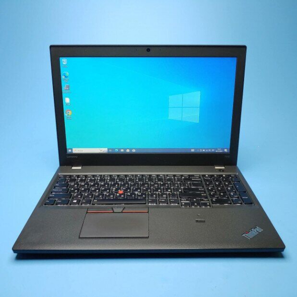 Ноутбук Б-класс Lenovo ThinkPad T560 / 15.6&quot; (1366x768) TN / Intel Core i5-6200U (2 (4) ядра по 2.3 - 2.8 GHz) / 8 GB DDR3 / 256 GB SSD / Intel HD Graphics 520 / WebCam / Win 10 Pro - 2