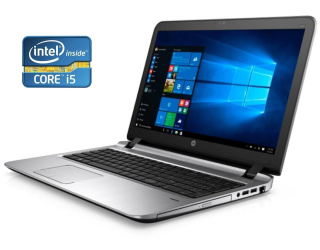 БУ Ноутбук HP ProBook 450 G3 / 15.6&quot; (1366x768) TN / Intel Core i5-6200U (2 (4) ядра по 2.3 - 2.8 GHz) / 16 GB DDR4 / 480 GB SSD / Intel HD Graphics 520 / WebCam из Европы