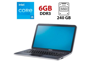 БУ Ноутбук Dell Inspiron 5523 / 15.6&quot; (1366x768) TN / Intel Core i5-3317U (2 (4) ядер по 1.7 - 2.6 GHz) / 6 GB DDR3 / 240 GB SSD / Intel HD Graphics 4000 / WebCam из Европы