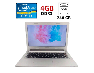 БУ Ноутбук Lenovo ThinkPad M30-70 / 15.6&quot; (1366x768) TN / Intel Core i3-4030U (2 (4) ядра по 1.9 GHz) / 4 GB DDR3 / 240 GB SSD / Intel HD Graphics 4400 / WebCam из Европы