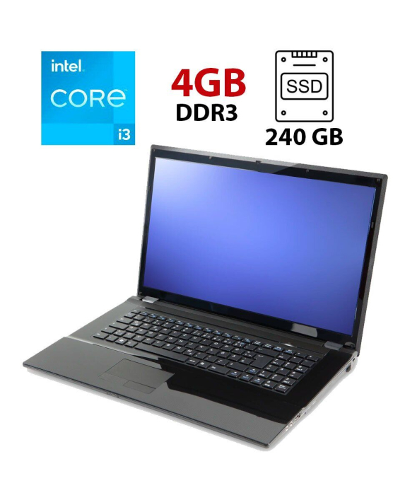 Ноутбук Terra Mobile 1748 / 17.3&quot; (1600x900) TN / Intel Core i3-2330M (2 (4) ядра по 2.2 GHz) / 4 GB DDR3 / 240 GB SSD / Intel HD Graphics 3000 / WebCam - 1