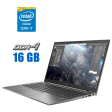 Ультрабук HP ZBook Firefly 14 G8 / 14" (1920x1080) IPS / Intel Core i7-1185G7 (4 (8) ядра по 3.0 - 4.8 GHz) / 16 GB DDR4 / 256 GB SSD M.2 / Intel Iris Xe Graphics / WebCam - 1