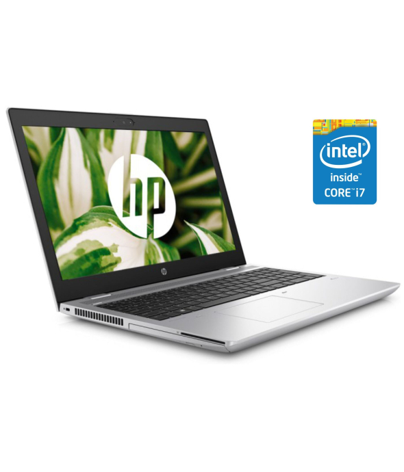 Ноутбук HP ProBook 650 G4 / 15.6&quot; (1366x768) TN / Intel Core i7-8550U (4 (8) ядра по 1.8 - 4.0 GHz) / 8 GB DDR4 / 120 GB SSD + 500 GB HDD / Intel UHD Graphics 620 / WebCam - 1