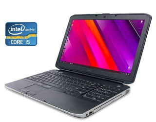 БУ Ноутбук Dell Latitude E5530 / 15.6&quot; (1366x768) TN / Intel Core i5-3210M (2 (4) ядра по 2.5 - 3.1 GHz) / 4 GB DDR3 / 500 GB HDD / Intel HD Graphics 4000 / WebCam / DVD-RW из Европы