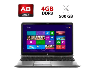 БУ Ноутбук Б-класс HP dv6-7323cl / 15.6&quot; (1920x1080) TN / AMD A8-4500M (4 ядра по 1.9 - 2.8 GHz) / 4 GB DDR3 / 750 GB HDD / AMD Radeon HD 7620G Graphics / WebCam / АКБ не держит из Европы