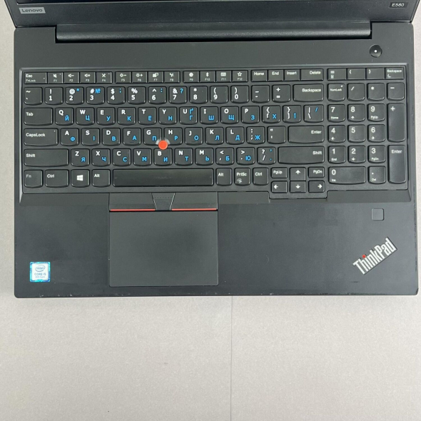 Ноутбук Б-класс Lenovo ThinkPad E580 / 15.6&quot; (1920x1080) IPS / Intel Core i5-8250U (4 (8) ядра по 1.6 - 3.4 GHz) / 8 GB DDR4 / 128 GB SSD + 500 HDD / Intel UHD Graphics 620 / WebCam / HDMI / USB 3.0 - 2