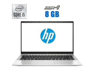 БУ Ультрабук HP EliteBook 840 G7 / 14&quot; (1920x1080) IPS / Intel Core i5-10210U (4 (8) ядра по 1.6 - 4.2 GHz) / 8 GB DDR4 / 480 GB SSD / Intel UHD Graphics / WebCam из Европы