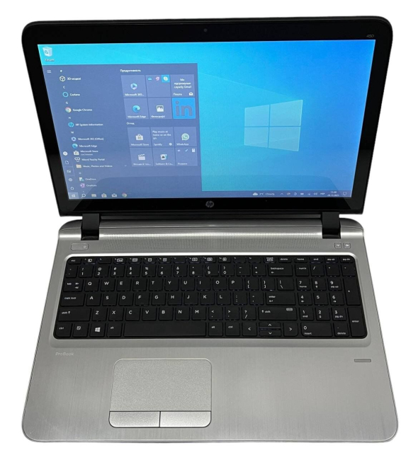 Ноутбук HP ProBook 450 G3 / 15.6&quot; (1366x768) TN Touch / Intel Core i5-6200U (2 (4) ядра по 2.3 - 2.8 GHz) / 8 GB DDR3 / 240 GB SSD / Intel HD Graphics 520 / WebCam / HDMI / АКБ NEW / Windows 10 Pro - 3