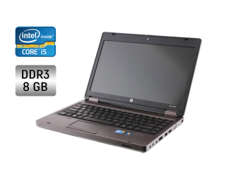 БУ Ноутбук HP Probook 6360b / 13.3&quot; (1366x768) TN / Intel Core i5-2520M (2 (4) ядра по 2.5 - 3.2 GHz) / 8 GB DDR3 / 128 GB SSD / Intel HD Graphics 3000 / WebCam / Fingerprint из Европы