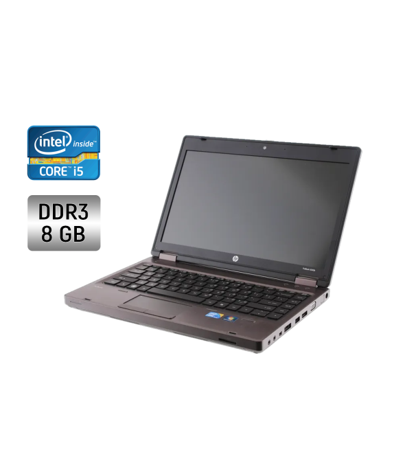 Ноутбук HP Probook 6360b / 13.3&quot; (1366x768) TN / Intel Core i5-2520M (2 (4) ядра по 2.5 - 3.2 GHz) / 8 GB DDR3 / 128 GB SSD / Intel HD Graphics 3000 / WebCam / Fingerprint - 1