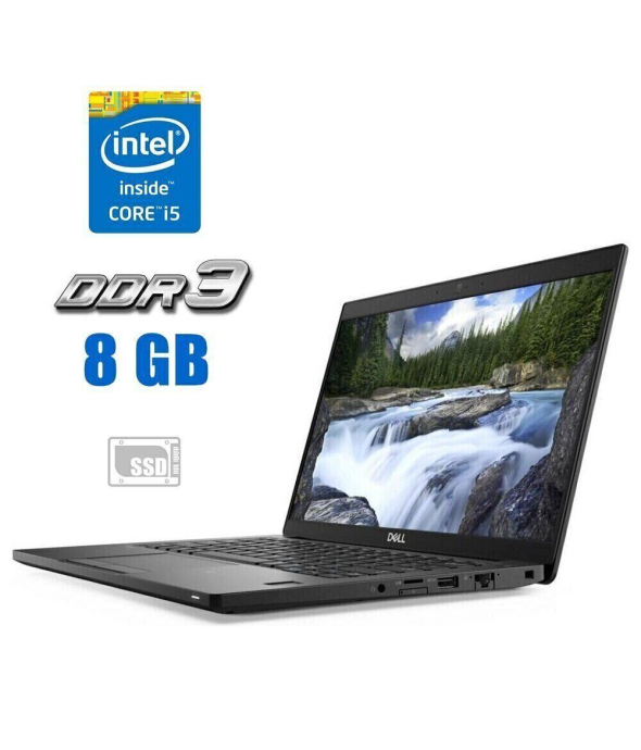 Ультрабук Dell Latitude 7390 2-in-1 / 13.3&quot; (1920x1080) IPS Touch / Intel Core i5-8350U (4 (8) ядра по 1.7 - 3.6 GHz) / 8 GB DDR3 / 512 GB SSD / Intel UHD Graphics 620 / WebCam / HDMI - 1