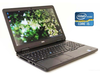 БУ Ноутбук Dell Latitude E5540 / 15.6&quot; (1366x768) TN / Intel Core i5-4200U (2 (4) ядра по 1.6 - 2.6 GHz) / 8 GB DDR3 / 480 GB SSD / Intel HD Graphics 4400 / WebCam / DVD-ROM / Win 10 Pro из Европы