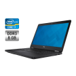 Ноутбук Dell Latitude E5550 / 15.6" (1366x768) TN / Intel Core i7-5600U (2 (4) ядра по 2.6 - 3.2 GHz) / 8 GB DDR3 / 240 GB SSD / Intel HD Graphics 5500 / WebCam / Windows 10 - 1