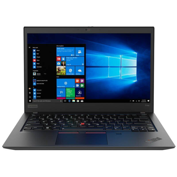 Ультрабук Lenovo ThinkPad T14s Gen 1 / 14&quot; (1920x1080) IPS / Intel Core i5-10210U (4 (8) ядра по 1.6 - 4.2 GHz) / 16 GB DDR4 / 480 GB SSD / Intel UHD Graphics / WebCam / FingerPrint - 2
