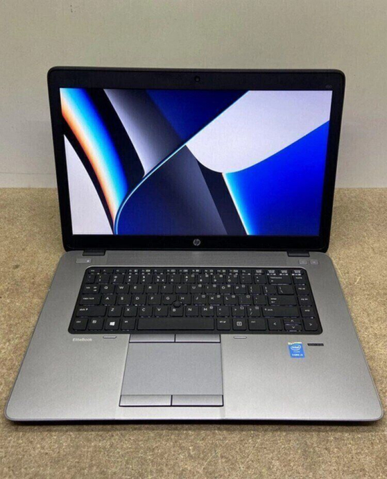 Ноутбук HP EliteBook 850 G1 / 15.6&quot; (1920x1080) TN / Intel Core i5-4210U (2 (4) ядра по 1.7 - 2.7 GHz) / 8 GB DDR3 / 240 GB SSD / Intel HD Graphic 4400 / WebCam / VGA / Windows 10 Pro - 2
