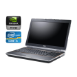 Ноутбук Dell Latitude E6520 / 15.6" (1600x900) TN / Intel Core i5-2520M (2 (4) ядра по 2.5 - 3.2 GHz) / 8 GB DDR3 / 128 GB SSD / nVidia NVS 4200M, 1 GB DDR3, 64-bit / WebCam / DVD-RW - 1