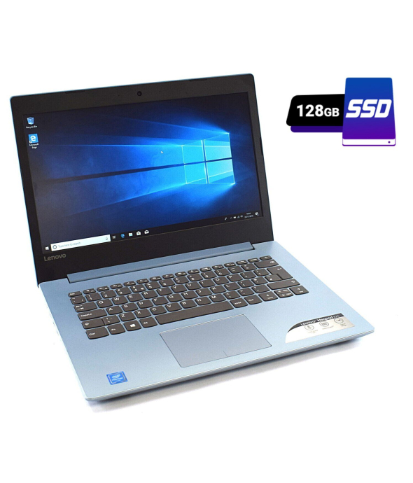 Ноутбук Б-класс Lenovo IdeaPad 320-14IAP / 14&quot; (1366x768) TN / Intel Pentium N4200 (4 ядра по 1.1 - 2.5 GHz) / 4 GB DDR3 / 128 GB SSD / Intel HD Graphics 505 / WebCam / HDMI - 1