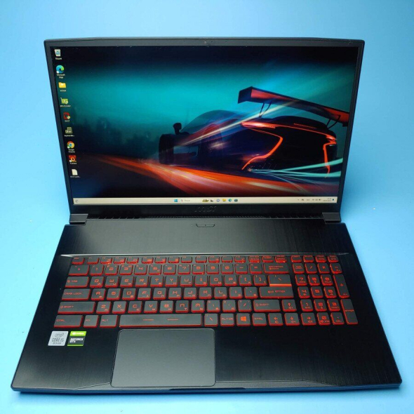 Игровой ноутбук MSI GF75 Thin 10SCSXR / 17.3&quot; (1920x1080) IPS / Intel Core i5-10300H (4 (8) ядра по 2.5 - 4.5 GHz) / 16 GB DDR4 / 512 GB SSD / nVidia GeForce GTX 1650 Ti, 4 GB GDDR6, 128-bit / WebCam / Win 11 Home - 8