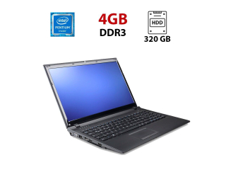 БУ Ноутбук Terra Mobile 1528 / 15.6&quot; (1366x768) TN / Intel Pentium B940 (2 ядра по 2.0 GHz) / 4 GB DDR3 / 320 GB HDD / Intel HD Graphics / WebCam из Европы