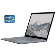 Ультрабук Б-класс Microsoft Surface Laptop / 13.5" (2256x1504) IPS Touch / Intel Core i5-7200U (2 (4) ядра по 2.5 - 3.1 GHz) / 8 GB DDR4 / 128 GB SSD / Intel HD Graphics 620 / WebCam - 1