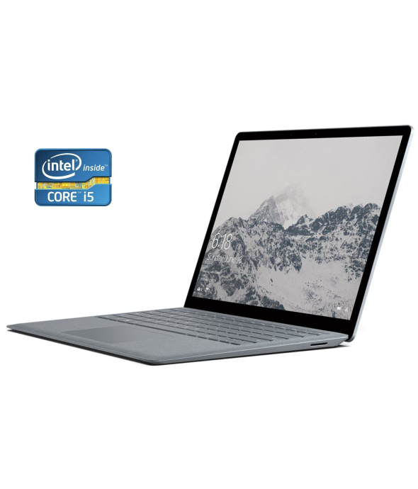 Ультрабук Б-класс Microsoft Surface Laptop / 13.5&quot; (2256x1504) IPS Touch / Intel Core i5-7200U (2 (4) ядра по 2.5 - 3.1 GHz) / 8 GB DDR4 / 128 GB SSD / Intel HD Graphics 620 / WebCam - 1