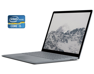 БУ Ультрабук Б-класс Microsoft Surface Laptop / 13.5&quot; (2256x1504) IPS Touch / Intel Core i5-7300U (2 (4) ядра по 2.6 - 3.5 GHz) / 8 GB DDR4 / 256 GB SSD / Intel HD Graphics 620 / WebCam из Европы