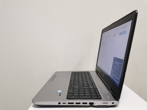 Ноутбук Б-класс HP ProBook 650 G2 / 15.6&quot; (1920x1080) TN / Intel Core i5-6300U (2 (4) ядра по 2.4 - 3.0 GHz) / 8 GB DDR4 / 240 GB SSD / Intel HD Graphics 520 / WebCam / HDMI / Windows 10 Pro - 8