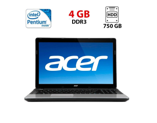 БУ Ноутбук Б-класс Acer E1-531 / 15.6&quot; (1366x768) TN / Intel Pentium B960 (2 ядра по 2.2 GHz) / 4 GB DDR3 / 750 GB HDD / Intel HD Graphics 2000 / WebCam из Европы