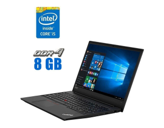 БУ Ноутбук Lenovo ThinkPad E590 / 15.6&quot; (1920x1080) IPS / Intel Core i5-8250U (4 (8) ядра по 1.6 - 3.4 GHz) / 8 GB DDR4 / 480 GB SSD / Intel UHD Graphics 620 / WebCam из Европы