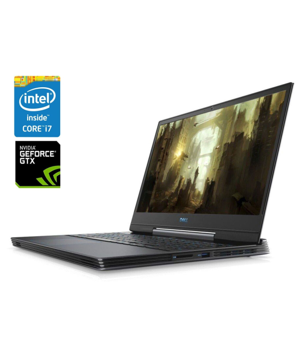 Игровой ноутбук Dell G5 15 5590 / 15.6&quot; (1920x1080) IPS / Intel Core i7-9750H (6 (12) ядер по 2.6 - 4.5 GHz) / 16 GB DDR4 / 1000 GB SSD / nVidia GeForce GTX 1660 Ti, 6 GB GDDR6, 192-bit / WebCam / Win 11 Home - 1