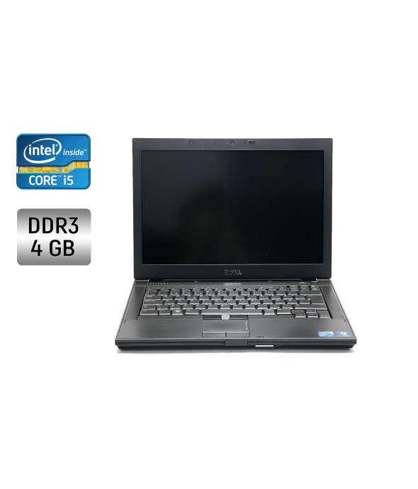 Ноутбук Dell Latitude E6410 / 14&quot; (1366x768) TN / Intel Core i5-540M (2 (4) ядра по 2.53 - 3.07 GHz) / 4 GB DDR3 / 500 GB HDD / Intel HD Graphics / DVD-RW - 1