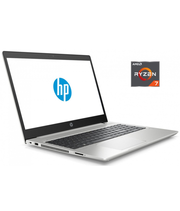 Ноутбук HP ProBook 455R G6 / 15.6&quot; (1920x1080) IPS / AMD Ryzen 7 3700U (4 (8) ядра по 2.3 - 4.0 GHz) / 8 GB DDR4 / 512 GB SSD / AMD Radeon RX Vega 10 Graphics / WebCam - 1