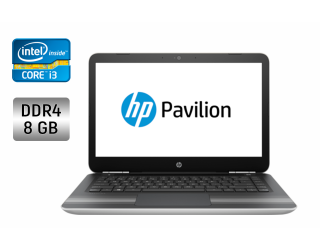 БУ Ноутбук Б-класс HP Pavilion 14 al061nr / 14&quot; (1366x768) TN / Intel Core i3-6100U (2 (4) ядра по 2.3 GHz) / 8 GB DDR4 / 240 GB SSD / Intel HD Graphics 520 / WebCam / Windows 10 из Европы