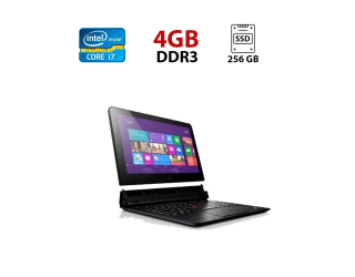 БУ Нетбук Б-класс Lenovo ThinkPad Helix / 11.6&quot; (1920x1080) TN / Intel Core i7-3667U (2 (4) ядра по 2.0 - 3.2 GHz) / 4 GB DDR3 / 256 GB SSD / Intel HD Graphics 4000 / WebCam из Европы