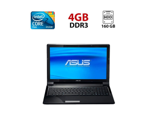 БУ Ноутбук Asus Ul50VT / 15.6&quot; (1366x768) TN / Intel Core 2 Duo SU7300 (2 ядра по 1.3 GHz) / 4 GB DDR3 / 160 GB HDD / Intel HD Graphics / WebCam из Европы
