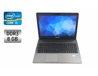 БУ Ноутбук Medion Akoya E6232 / 15.6&quot; (1366x768) TN / Intel Core i3-3110M (2 (4) ядра по 2.4 GHz) / 8 GB DDR3 / 250 GB HDD / Intel HD Graphics 4000 / WebCam / DVD-RW из Европы