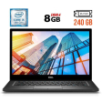 Ноутбук Dell Latitude 7490 / 14" (1920x1080) IPS / Intel Core i5-8350U (4 (8) ядра по 1.7 - 3.6 GHz) / 8 GB DDR4 / 240 GB SSD M.2 / Intel UHD Graphics 620 / WebCam / USB 3.1 / HDMI - 1