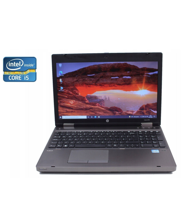 Ноутбук HP ProBook 6570b / 15.6&quot; (1600x900) TN / Intel Core i5-3320M (2 (4) ядра по 2.6 - 3.3 GHz) / 8 GB DDR3 / 256 GB SSD / AMD Radeon HD 7570M, 1 GB GDDR5, 64-bit / WebCam / Без АКБ - 1