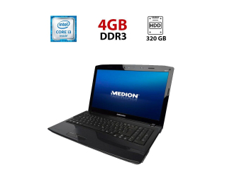 БУ Ноутбук Medion Akoya E6622 / 15.6&quot; (1366x768) TN / Intel Core i3-350M (2 (4) ядра по 2.26 GHz) / 4 GB DDR3 / 320 GB HDD / nVidia GeForce GT 310M, 512 MB DDR3, 64-bit / WebCam из Европы