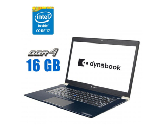 БУ Ультрабук Toshiba Dynabook Tecra X40-F / 14&quot; (1920x1080) IPS Touch / Intel Core i7-8665U (4 (8) ядра по 1.9 - 4.8 GHz) / 16 GB DDR4 / 240 GB SSD / Intel UHD Graphics 620 / WebCam  из Европы