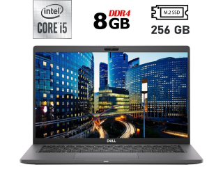 БУ Ультрабук Б-класс Dell Latitude 7410 / 14&quot; (1920x1080) IPS / Intel Core i5-10210U (4 (8) ядра по 1.6 - 4.2 GHz) / 8 GB DDR4 / 256 GB SSD M.2 / Intel UHD Graphics / WebCam / USB 3.2 / HDMI / Windows 10 лицензия из Европы