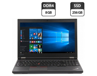 БУ Ноутбук Lenovo ThinkPad L570 / 15.6&quot; (1366x768) TN / Intel Core i3-7100U (2 (4) ядра по 2.4 GHz) / 8 GB DDR4 / 256 GB SSD / Intel HD Graphics 520 / WebCam из Европы