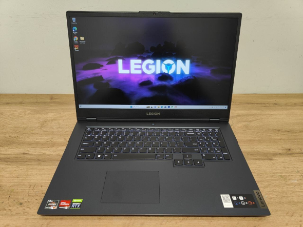 Игровой ноутбук Lenovo Legion 5-17ACH6H / 17.3&quot; (1920x1080) IPS / AMD Ryzen 7 5800H (8 (16) ядер по 3.2 - 4.4 GHz) / 32 GB DDR4 / 512 GB SSD + 1000 GB SSD / nVidia GeForce RTX 3060, 6 GB GDDR6, 192-bit / WebCam - 2