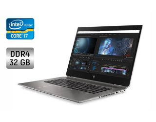 БУ Ультрабук HP ZBook Studio G5 / 15.6&quot; (1920x1080) IPS / Intel Core i7-9750H (6 (12) ядер по 2.6 - 4.5 GHz) / 32 GB DDR4 / 512 GB SSD / Intel UHD Graphics 630 / WebCam / Fingerprint из Европы